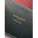 1:1 Replica YSL Saint Laurent Loulou mini shoulder bag in burgundy Knockoff