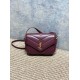 1:1 Replica YSL Saint Laurent Loulou mini shoulder bag in burgundy Knockoff