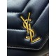 1:1 Replica YSL Saint Laurent Loulou mini shoulder bag in black Knockoff
