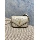 1:1 Replica YSL Saint Laurent Loulou mini shoulder bag in beige Knockoff