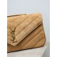 AAA Replica YSL Saint Laurent LouLou Medium in brown quilted suede 1:1 Replica YSL Saint Laurent LouLou Medium in brown quilted suede Knockoff