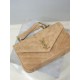 AAA Replica YSL Saint Laurent LouLou Medium in brown quilted suede 1:1 Replica YSL Saint Laurent LouLou Medium in brown quilted suede Knockoff