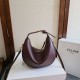 1:1 Replica Celine Lulu shoulder bag for teenagers in burgundy Knockoff