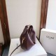 1:1 Replica Celine Lulu shoulder bag for teenagers in burgundy Knockoff