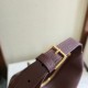 1:1 Replica Celine Lulu shoulder bag for teenagers in burgundy Knockoff