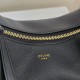 1:1 Replica Celine Lulu shoulder bag for teenagers in black Knockoff