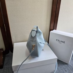 1:1 Replica Celine Lulu shoulder bag for teenagers in blue Knockoff