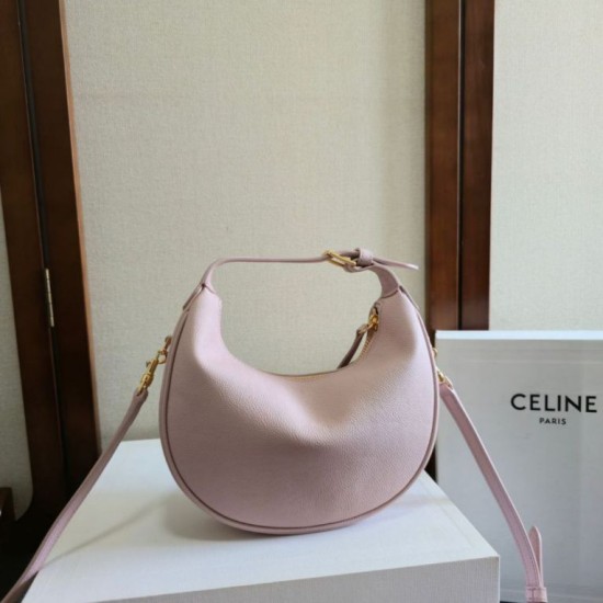 1:1 Replica Celine Lulu shoulder bag for teenagers in pink Knockoff