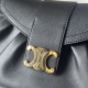 1:1 Replica Celine Polly medium shoulder bag in black Knockoff