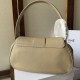 1:1 Replica Celine Polly medium shoulder bag in beige Knockoff