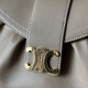 1:1 Replica Celine Polly medium shoulder bag in beige Knockoff
