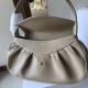 1:1 Replica Celine Polly medium shoulder bag in beige Knockoff