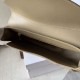 1:1 Replica Celine Polly medium shoulder bag in beige Knockoff