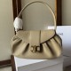 1:1 Replica Celine Polly medium shoulder bag in beige Knockoff