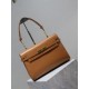 1:1 Replica YSL Saint Laurent Manhattan Shoulder Bag in Brown Knockoff