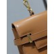 1:1 Replica YSL Saint Laurent Manhattan Shoulder Bag in Brown Knockoff