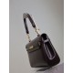 1:1 Replica YSL Saint Laurent Manhattan Shoulder Bag in Burgundy Knockoff