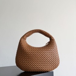 1:1 Replica Bottega Veneta Small/Medium Veneta Hobo Bags in Brown Knockoff