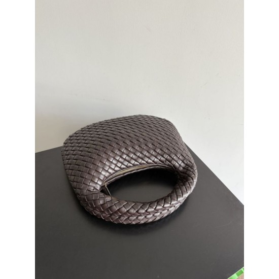 1:1 Replica Bottega Veneta Small/Medium Veneta Hobo Bag in Coffee Knockoff