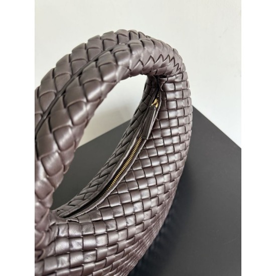 1:1 Replica Bottega Veneta Small/Medium Veneta Hobo Bag in Coffee Knockoff
