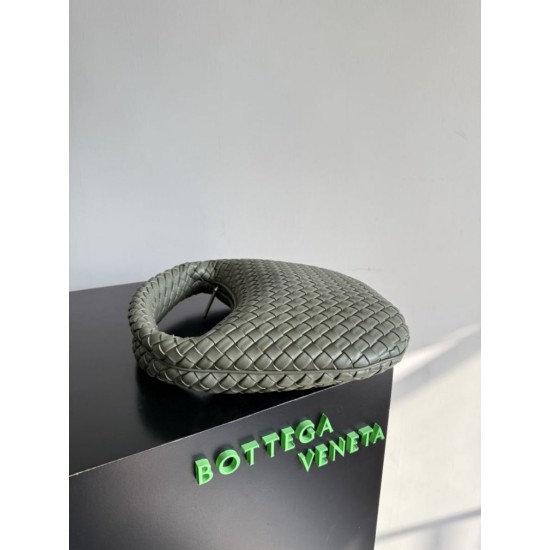 1:1 Replica Bottega Veneta Small/Medium Veneta Hobo Bags in Green Knockoff