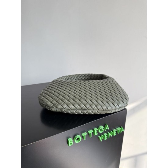 1:1 Replica Bottega Veneta Small/Medium Veneta Hobo Bags in Green Knockoff