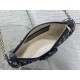 1:1 Replica Dior Oblique Bow Clutch with Chain in Blue Knockoff