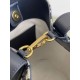 1:1 Replica Diorstar Dior Small Bucket Bag in Blue Oblique Jacquard Knockoff