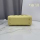 AAA Replica Dior Lady Dior Small Cannage Bag in Yellow 1:1 Replica Dior Lady Dior Small Cannage Bag in Yellow Knockoff