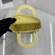 AAA Replica Dior Lady Dior Small Cannage Bag in Yellow 1:1 Replica Dior Lady Dior Small Cannage Bag in Yellow Knockoff