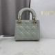 AAA Replica Dior Lady Dior Mini Bag Cannage Green 1:1 Replica Dior Lady Dior Mini Bag Cannage Green Knockoff