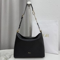 1:1 Replica Medium Diorly Crossbody Bag in Black Knockoff