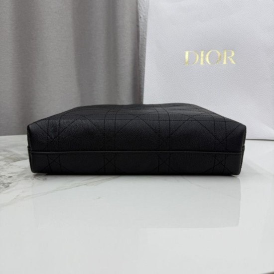 1:1 Replica Medium Diorly Crossbody Bag in Black Knockoff