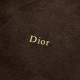 1:1 Replica Medium Dior Diorly Crossbody Bag in Chocolate Suede Knockoff