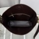 1:1 Replica Medium Dior Diorly Crossbody Bag in Chocolate Suede Knockoff