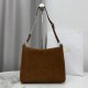 1:1 Replica Medium Dior Diorly Crossbody Bag in Brown Suede Knockoff