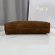 1:1 Replica Medium Dior Diorly Crossbody Bag in Brown Suede Knockoff