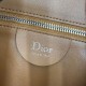 1:1 Replica Medium Dior Diorly Crossbody Bag in Brown Suede Knockoff
