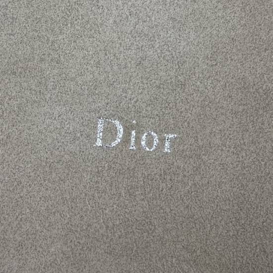 1:1 Replica Medium Dior Diorly Crossbody Bag in Apricot Suede Knockoff