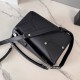 AAA Replica Small Loewe Panta Puzzle Bag in Black 1:1 Replica Small Loewe Panta Puzzle Bag in Black Knockoff