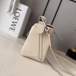 1:1 Replica Small Loewe Panta Puzzle Bag in Beige Knockoff
