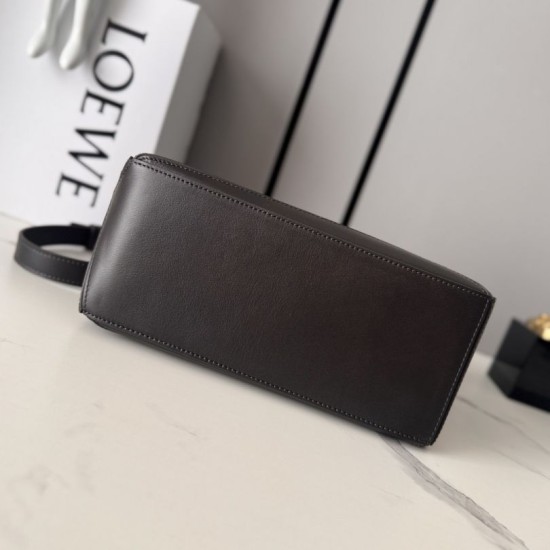 AAA Replica Small Loewe Panta Puzzle Bag in Chocolate 1:1 Replica Small Loewe Panta Puzzle Bag in Chocolate Knockoff