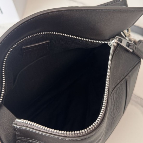 AAA Replica Small Loewe Panta Puzzle Bag in Chocolate 1:1 Replica Small Loewe Panta Puzzle Bag in Chocolate Knockoff