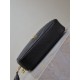 Mirror Quality Replica YSL Saint Laurent Lou Mini Quilted Shoulder Bag in Black Clone