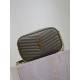 Mirror Quality Replica YSL Saint Laurent Lou Mini Quilted Shoulder Bag in Green Clone