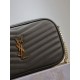 Mirror Quality Replica YSL Saint Laurent Lou Mini Quilted Shoulder Bag in Green Clone
