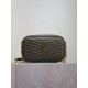 Mirror Quality Replica YSL Saint Laurent Lou Mini Quilted Shoulder Bag in Green Clone