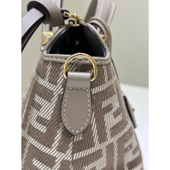 Mirror Quality Replica Fendi By The Way Medium Soft Handbag Brown Clone