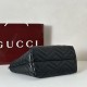 Mirror Quality Replica Gucci Medium Tote Bag 855279 GG Marmont Black Clone
