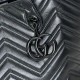 Mirror Quality Replica Gucci Medium Tote Bag 855279 GG Marmont Black Clone